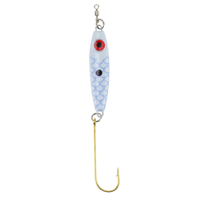 Dirty Bomb: Jigging Spoon with LED from Fish Daddy Lure LED Lights