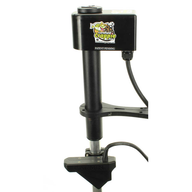 Cornfield Live Sweep Transducer Mount - Terrova | 45 in.; Wired Pedal | FishUSA