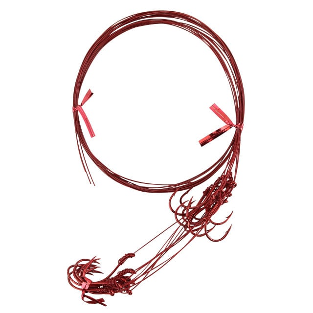 Torpedo Tournament Wire Worm Harness Snells 10 pack