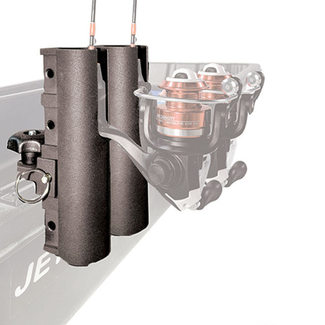 Shappell Jet Sled Ice Rod Holders (2pk, rods and reels are not included and are for display purposes only)