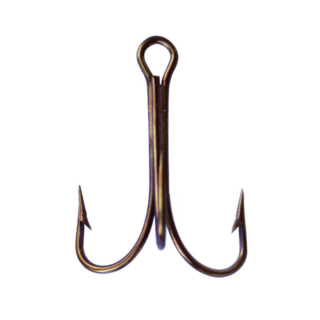 Mustad Double Hook - 8 - Bronze