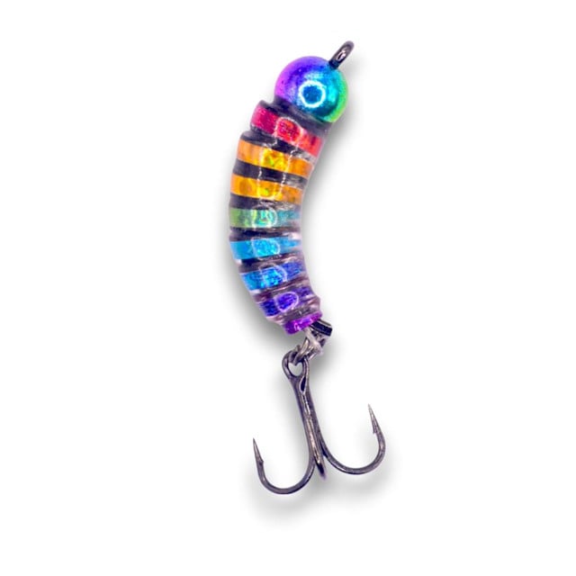 Kenders Tungsten Mighty Maggot color Rainbow Metallic