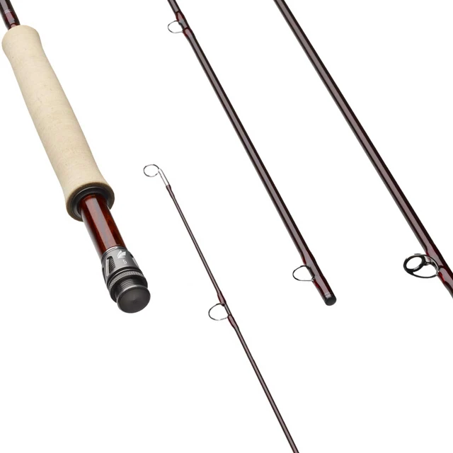Sage Igniter Fly Rod 4 piece Chipotle blank color with standard handle, guides and tip sections