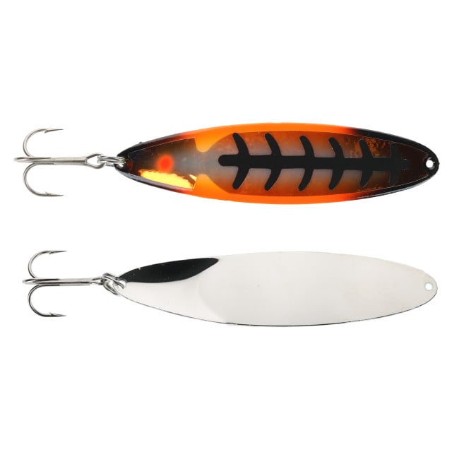 Moonshine Moonmaster Magnum Trolling Spoon color 5 inch RV Orange Hulk