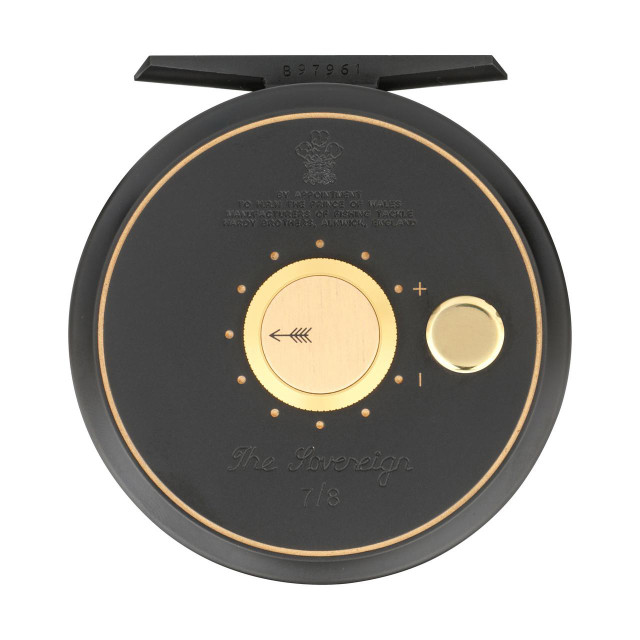 Hardy Sovereign Fly Reel color Black