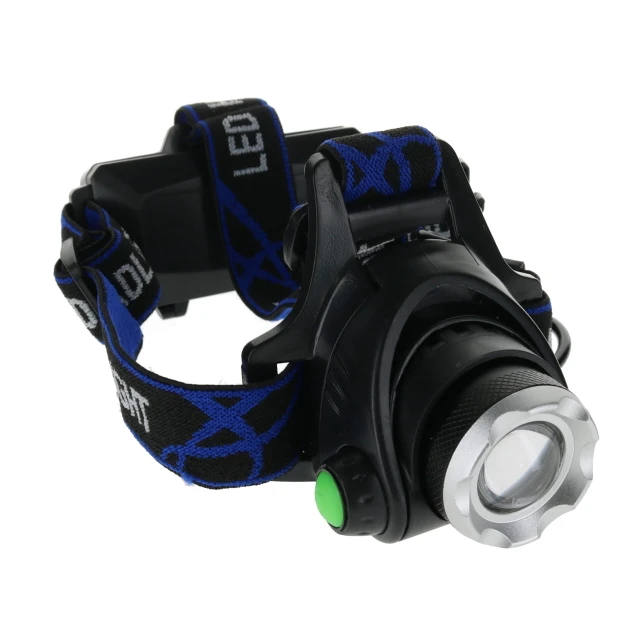 Mad Katz Cyclops Head Lamp rechargeable LED front angle