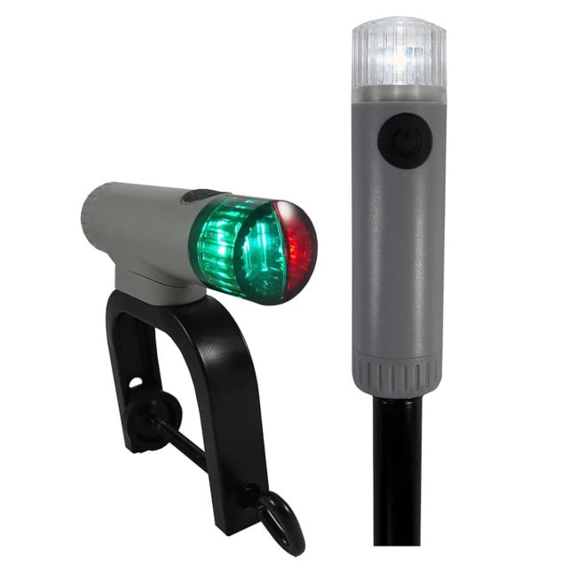 Boating Essentials Clamp-On LED Navigation Light Kit