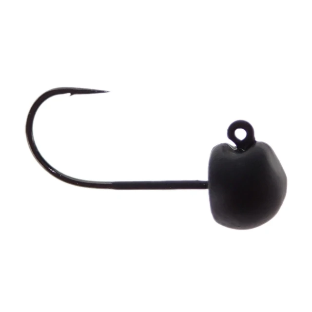 I-Fish Tackle Ecolite Micro Jig Head color Black; .60g; size 12 hook