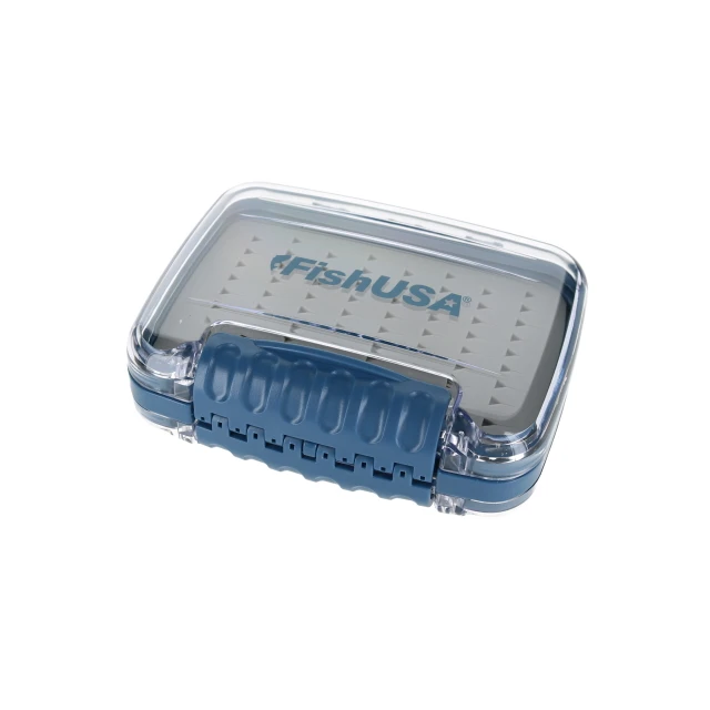 FishUSA Flagship Dual Sided Fly & Jig Box size small closed