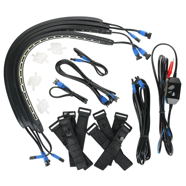 Otter Portable LED Light Kit 4 pack with all included hardware