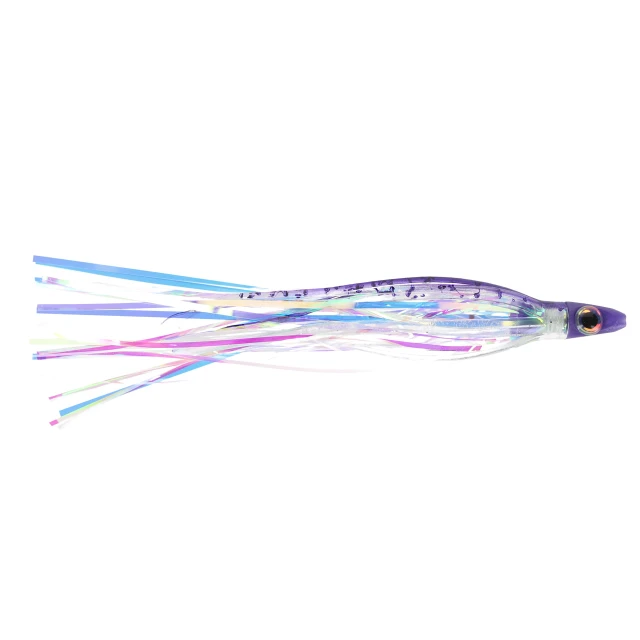Silver Horde Ace Hi Needlefish Trolling Fly color UV Purple Spatter Back