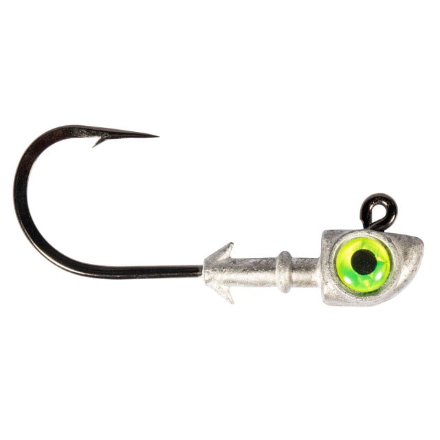 Z-Man Diezel Eye Jighead - Size 6/0 color Chartreuse