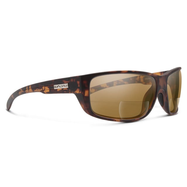 Suncloud Eyewear Milestone 1.50 Polarized Sunglasses color Matte Tortoise - Polarized Brown