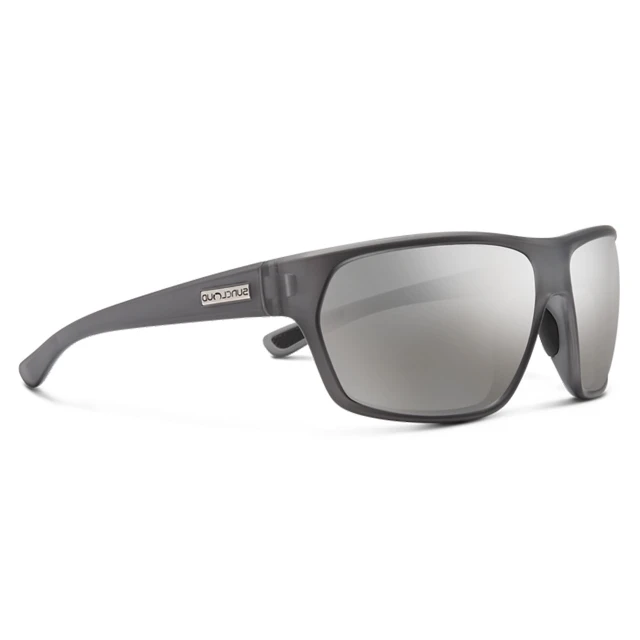 Suncloud Eyewear Boone Polarized Sunglasses color Matte Silver Gray - Polarized Silver Mirror