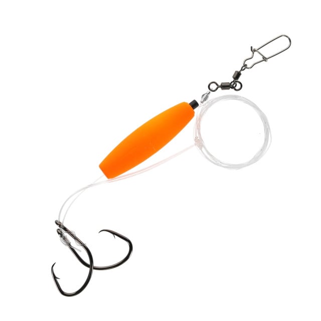 Slunger Cat Double Hook Dragging Rig color Orange