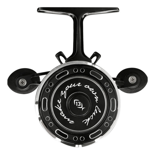 13 Fishing Black Betty FreeFall Ghost Maverick Inline Ice Reel - FishUSA