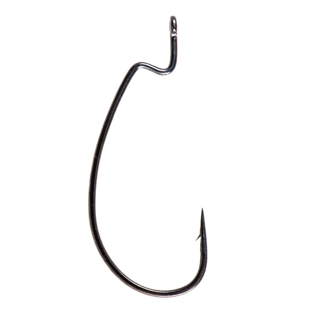 VMC WG#4/0BNPP Wide Gap Black Nickel #4/0 5 Pk Fishing Hook For