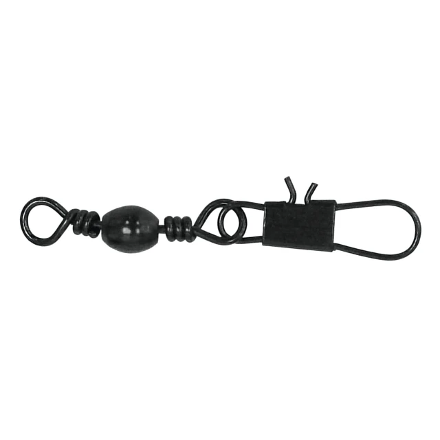 Eagle Claw Barrel Swivel with Interlock Snap