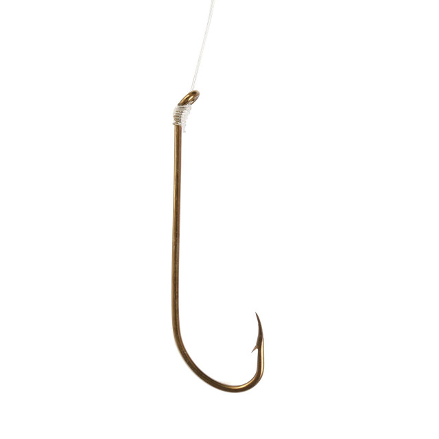 Eagle Claw 2X Long Plain Shank Double Line Snell