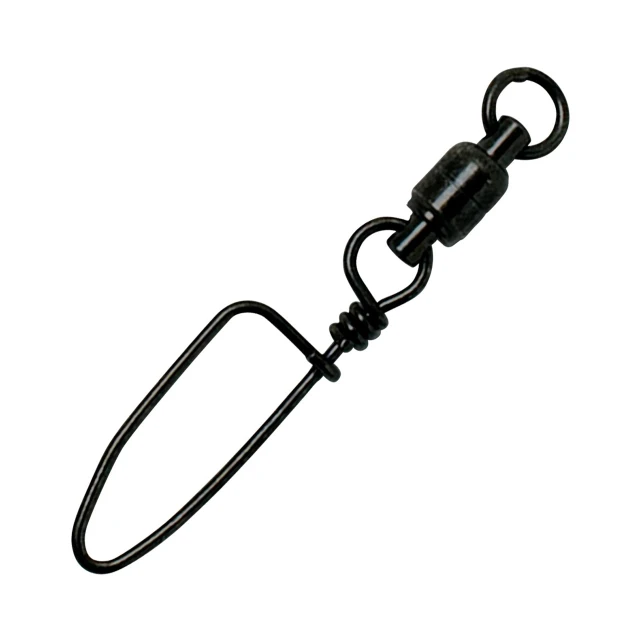 Eagle Claw Lazer Sharp Saltwater Ball Bearing Swivel with Coastlock Snap