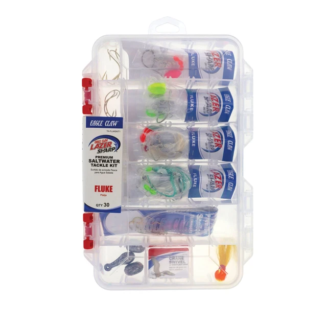 Eagle Claw Fluke Saltwater Tackle Kit