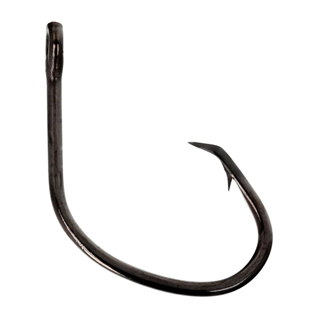 Eagle Claw Lazer Sharp Non-Offset Lancet Circle Hook - 50 Pack