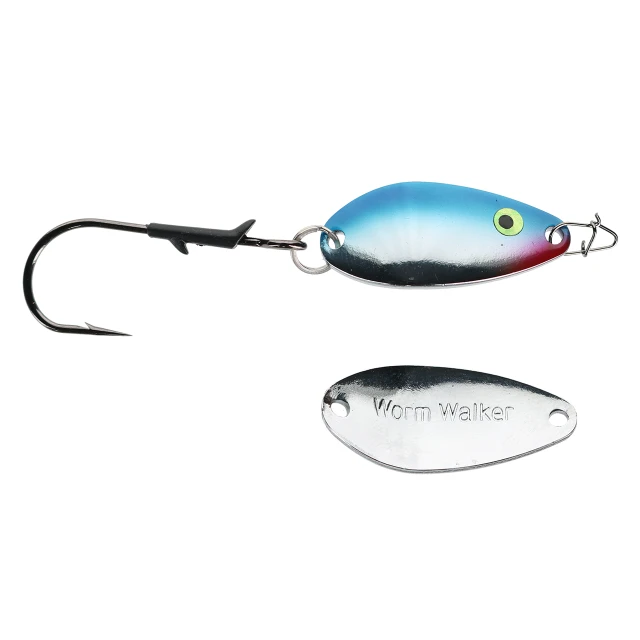 Kalin's Worm Walker Spoon color Chrome Emminator
