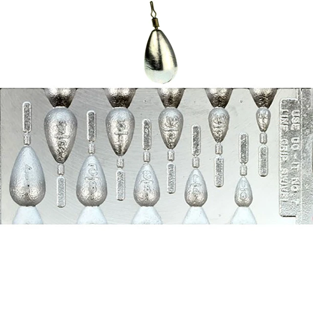 Do-It Finesse Teardrop Drop Shot Sinker Mold