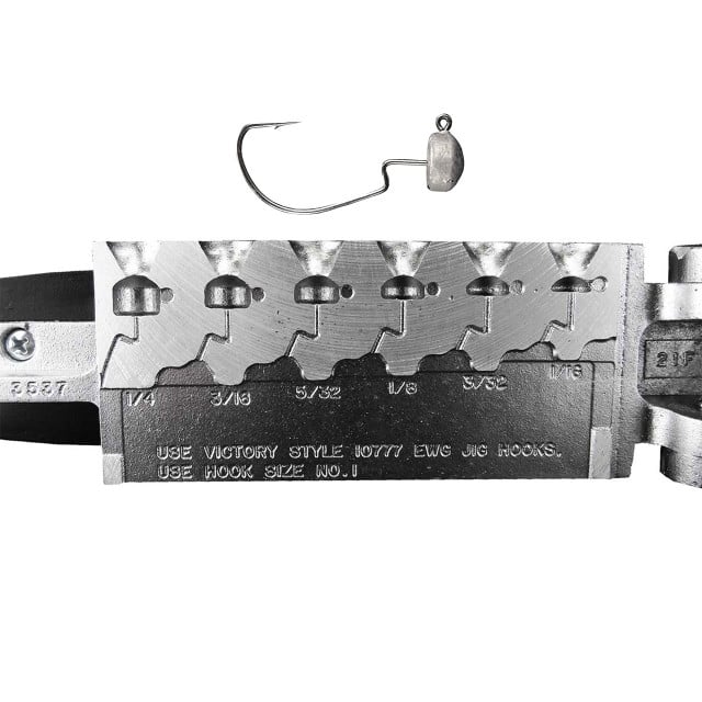 Do-It Weedless Midwest Finesse Jig Mold jig is for display purposes only