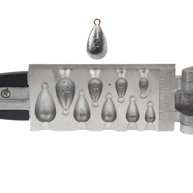 Do-It Bell Sinker with Brass Eye Mold sinker is for display purposes only