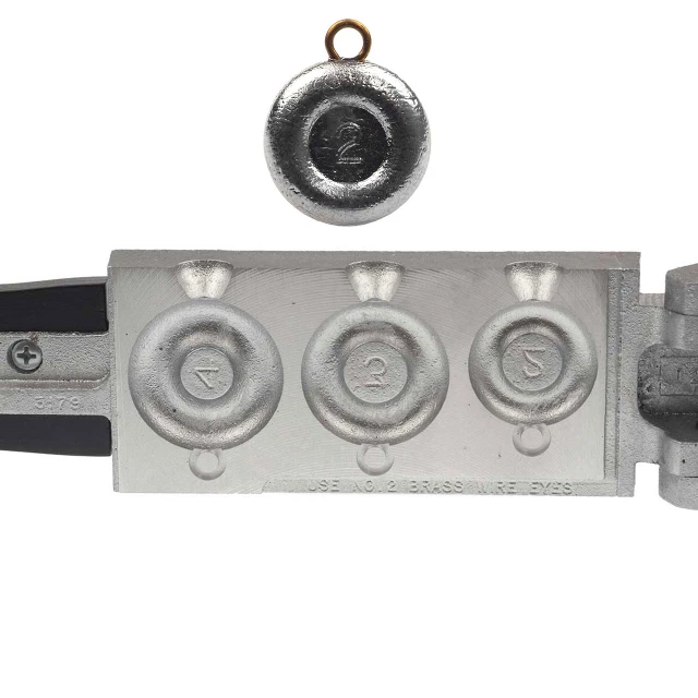 Do-It River Sinker Mold for sizes 2, 3, & 4 oz. sinker is for display purposes only