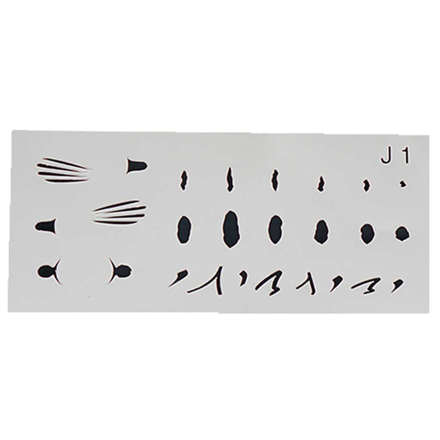 Do-It Jerkbait Airbrush Stencil