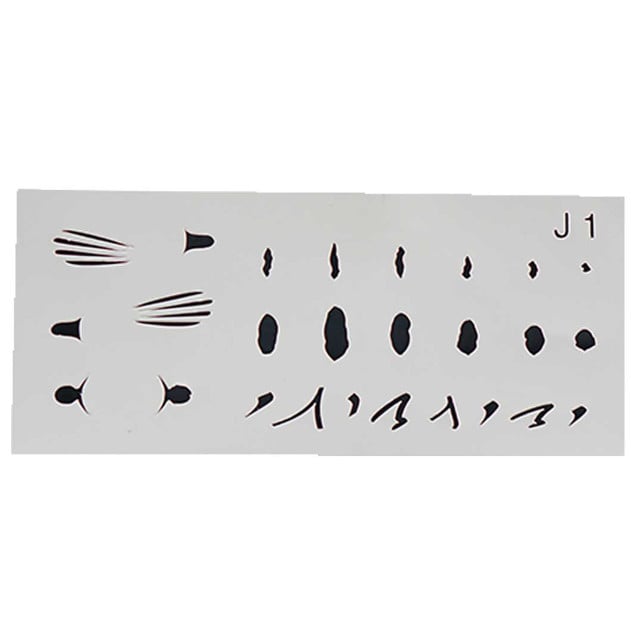 Do-It Jerkbait Airbrush Stencil model J1
