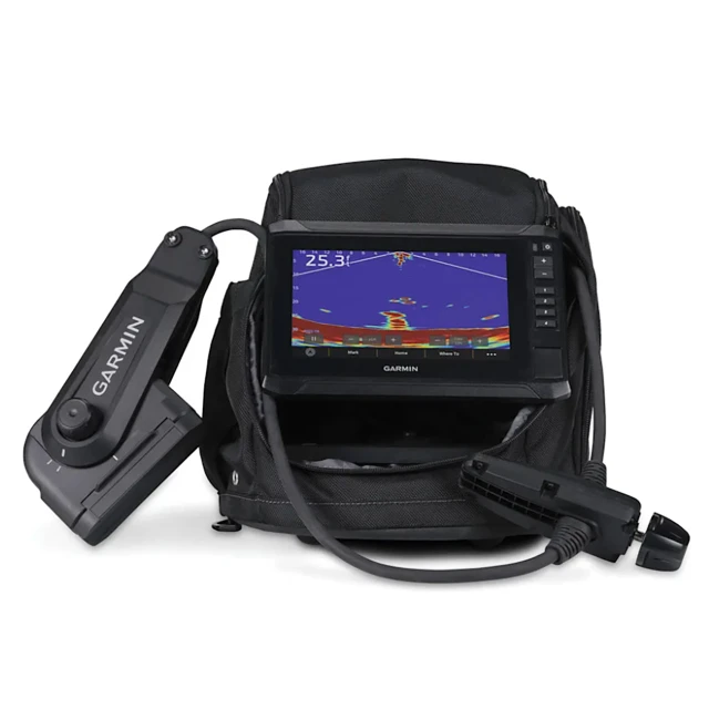 Garmin ECHOMAP UHD2 73sv/PS22-IF Ice Bundle