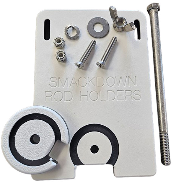 Smackdown Bait Board Pipe Rod Holder Mount Smackdown Bait Board Pipe Rod Holder Mount