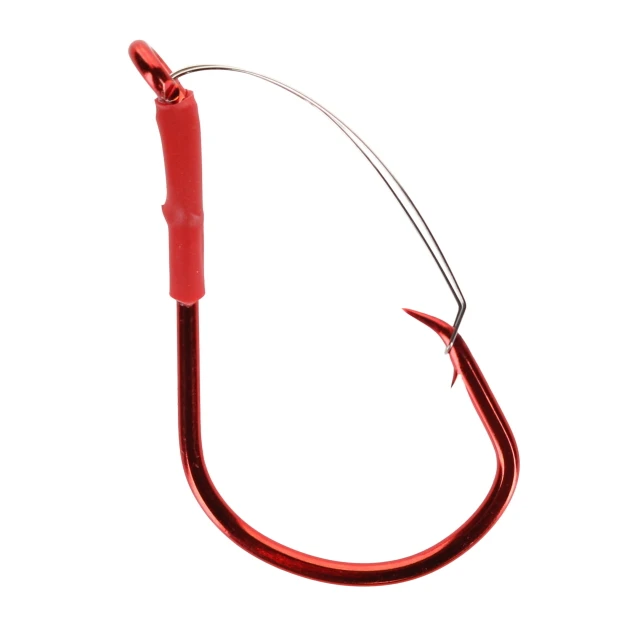 Red Offset Octopus Circle Hooks Up Eye 25 Pack Red Offset Octopus Fishing  Hooks - 25 Pack, Up Eye, Sizes 8/0 To 2 - FREE Shipping Circle Hooks Size 6