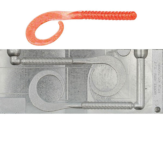 Do-It ES Series 7 in. Ribbon Worm Mold