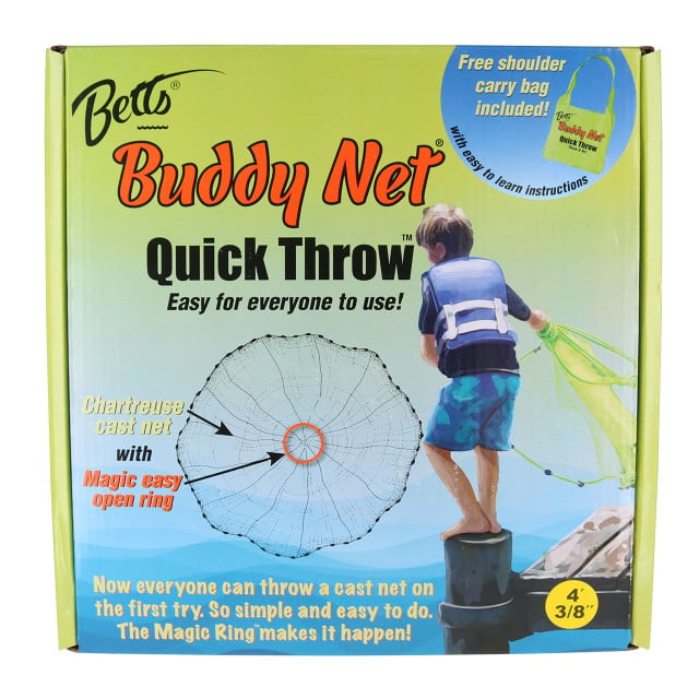 Betts Buddy Quick Throw Cast Net package front