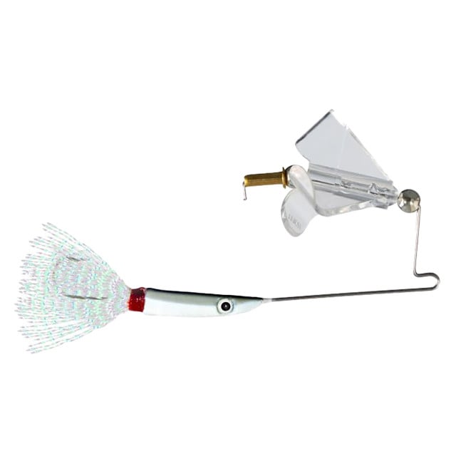 Dynamic Lures Mini Buzzbait color White