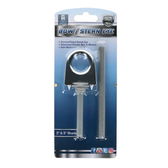 Boating Essentials 3 & 5 in. Bow-Stern Eye