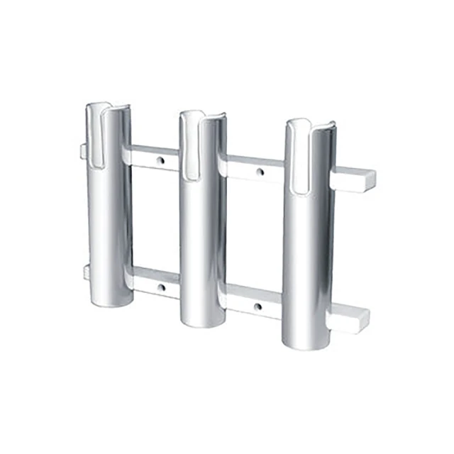 JIF Marine 3-Rod Aluminum Rod Holder