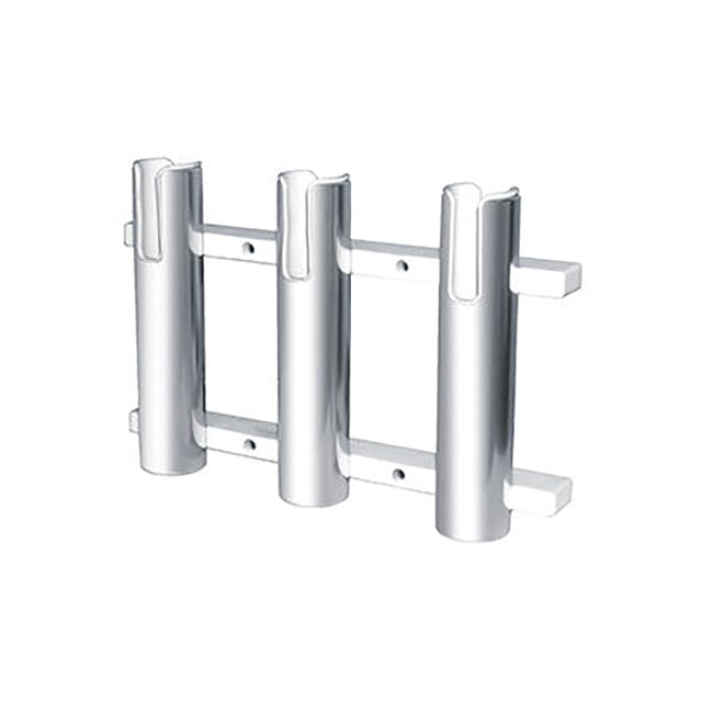 JIF Marine 3-Rod Aluminum Rod Holder