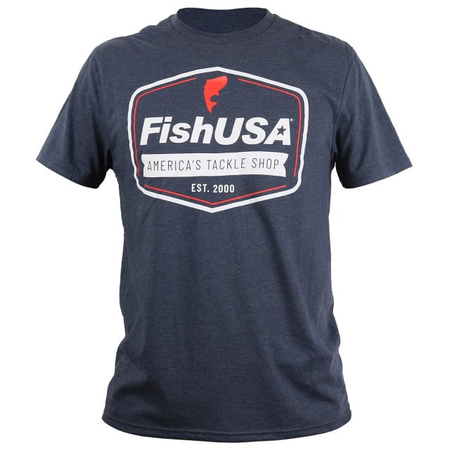 FishUSA Blue Wave Short Sleeve T-Shirt
