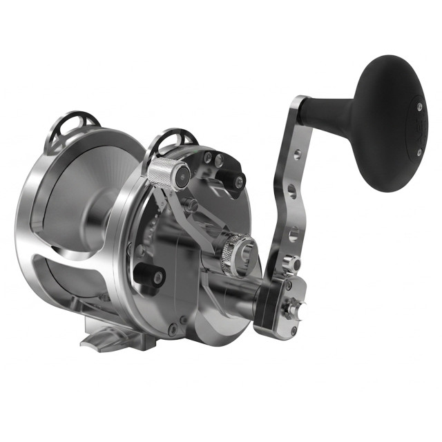 Avet HX Two-Speed Lever Drag Conventional Reel color Silver Right Hand