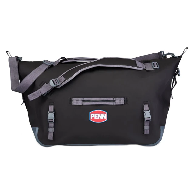 Penn Bulkhead Waterproof Duffle Bag color Black front