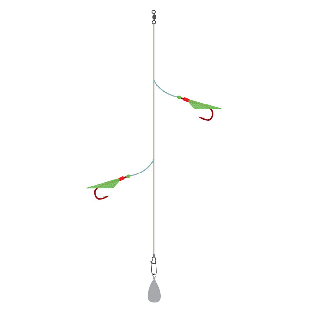 Eagle Claw Perch Fly Rig