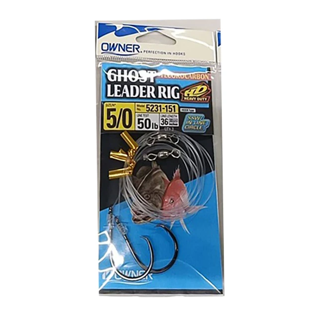 Owner Ghost Leader HD with SSW In-Line Circle Hook