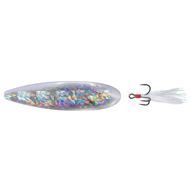 SteelShad Flutter-Slide Spoon color Prizm