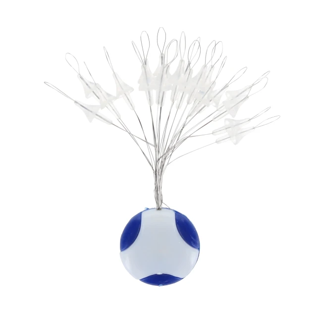 Elevated Tackle Clear Fishing Bead Stops