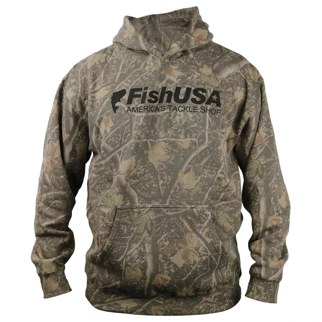 FishUSA Woodland Midweight Hoodie